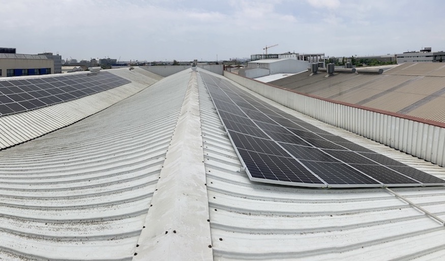 instalación paneles solares en L'Hospitalet de Llobregat